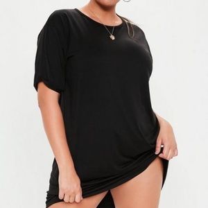 Black T-Shirt dress